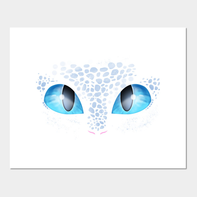 Light Fury Eyes (How to Train Your Dragon 3) Light Fury Posters and